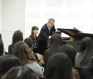 有森先生によるピアノ公開レッスン