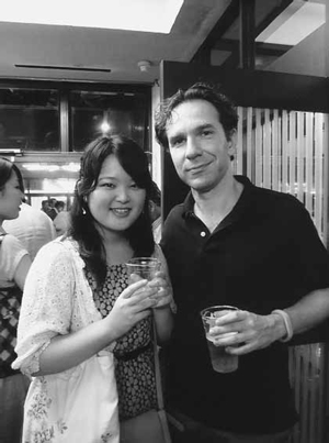 ヒンター・フーバー先生とお別れパーティーにて