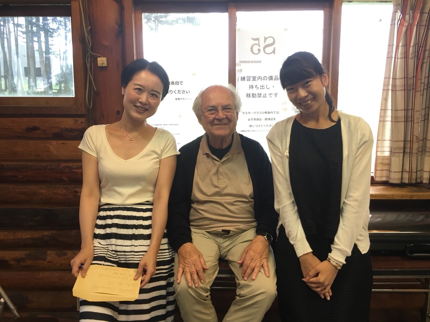 ガヴリロフ先生と伴奏者さんと
