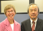 ビーチング氏と久保田教授
