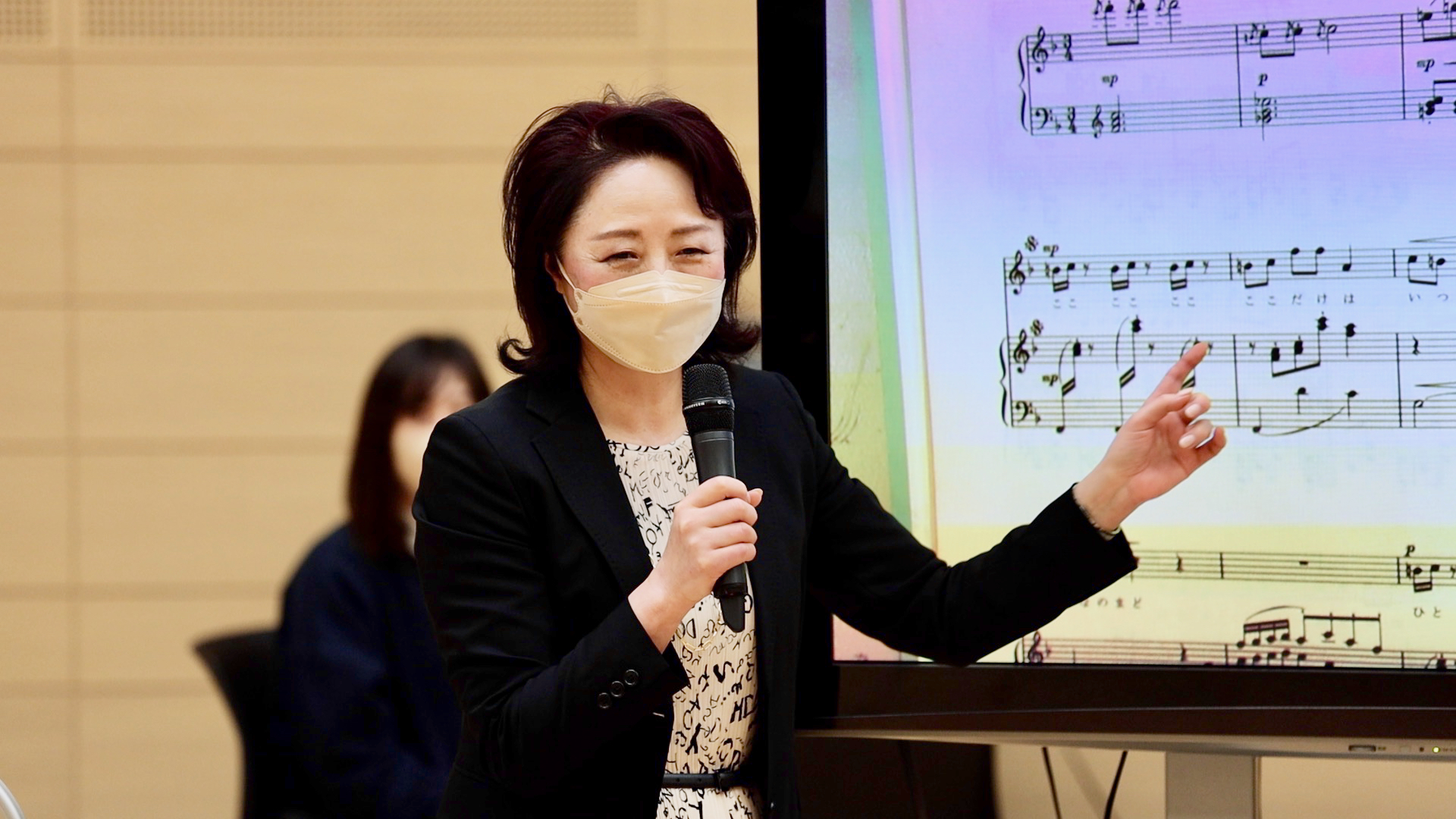 小泉惠子先生による講義